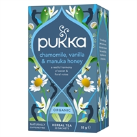 Pukka Chamomile, Vanilla & Manuka honey tea - Økologiske Tebreve  